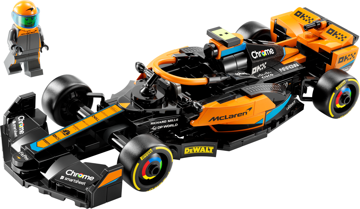 Monoposto da corsa McLaren Formula 1 2023