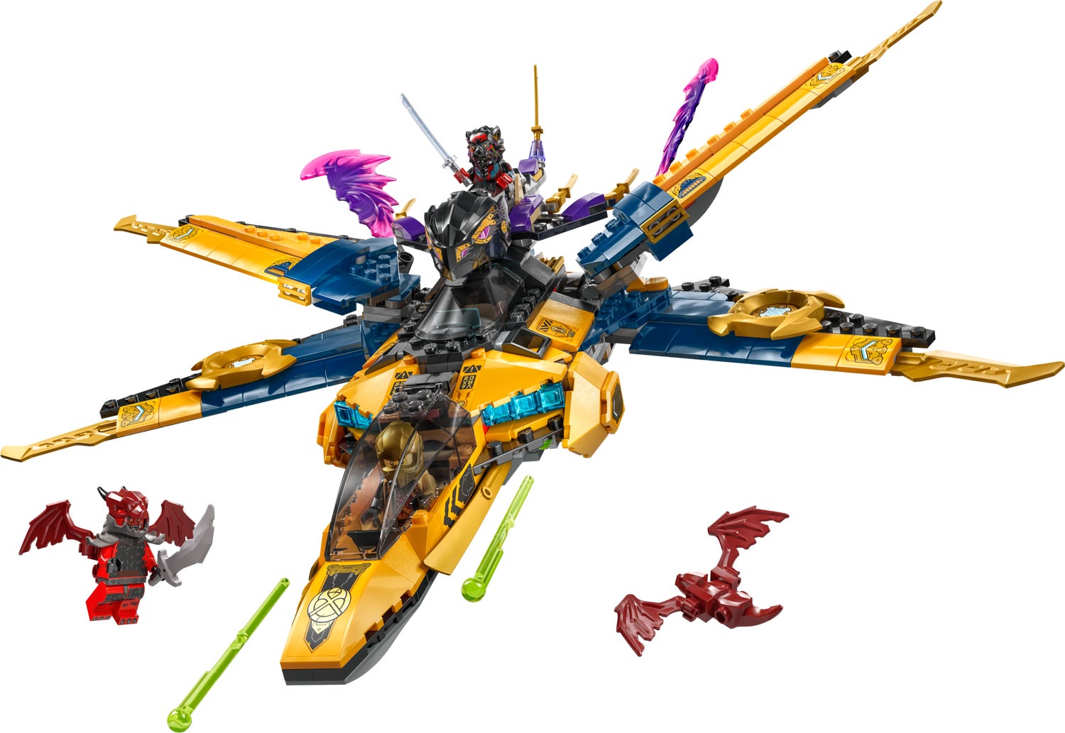 Jet Super Storm di Ras e Arin 71833 | NINJAGO® | LEGO® Shop ufficiale IT