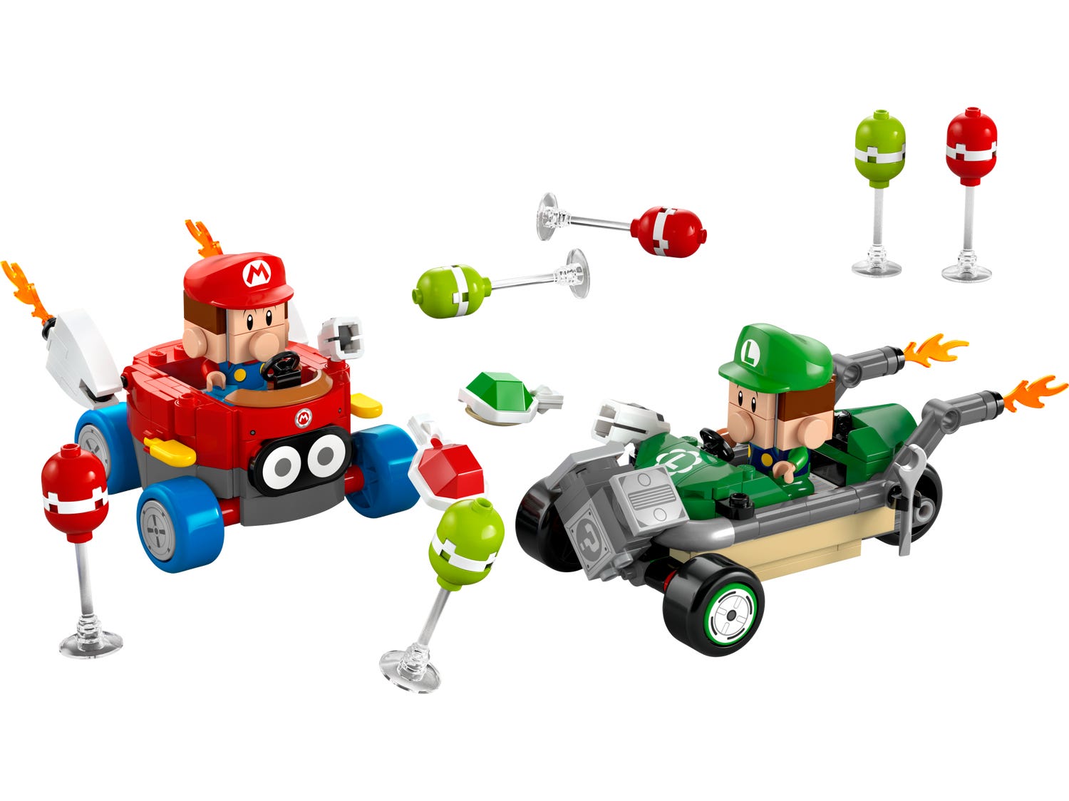 Mario Kart™: Baby Mario vs Baby Luigi 72034 | LEGO® Super Mario™ | LEGO® Shop ufficiale IT